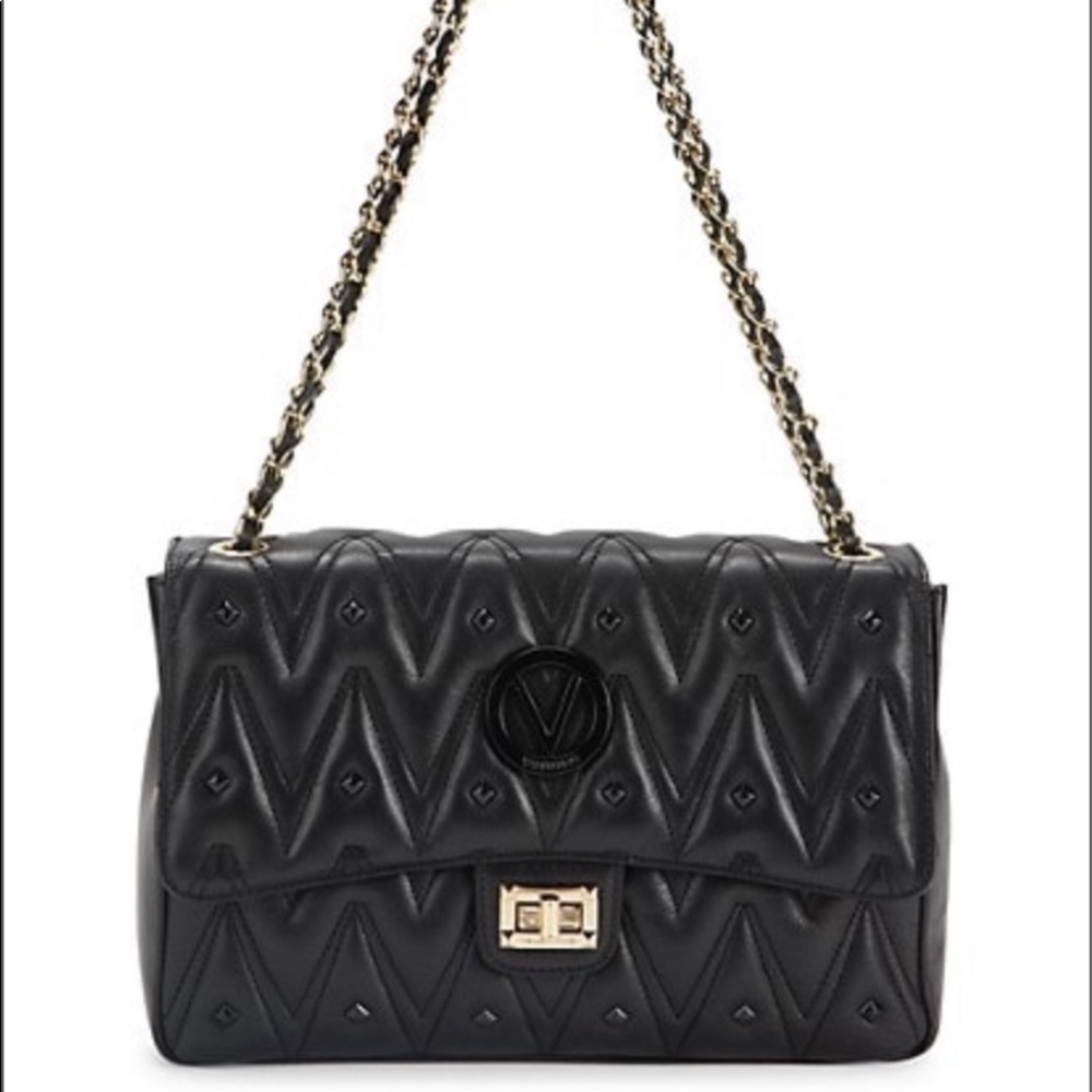 💕Authentic Valentino Quilted Leather Shoulder Bag💕